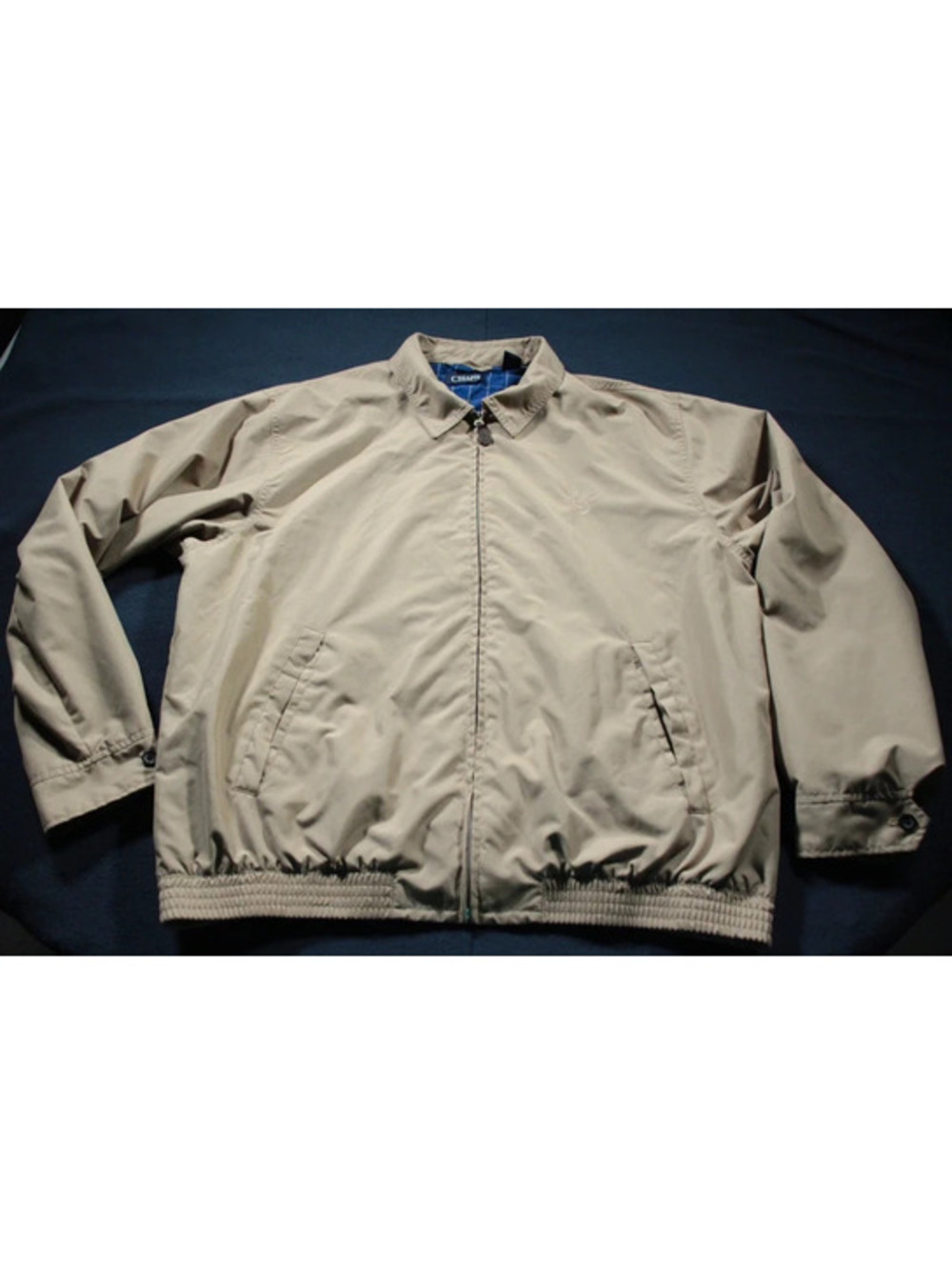 Men's Chaps Ralph Lauren Harrington Jacket XL Brown Tan